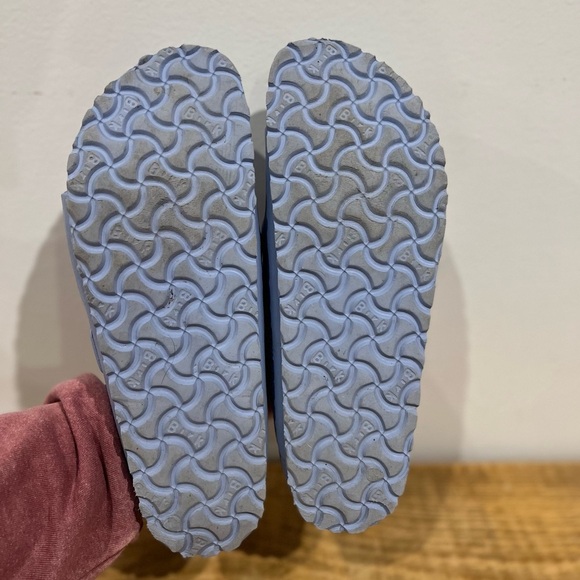 Birkenstock women’s Arizona essentials light blue nylon sandals size 9 - Picture 8 of 8